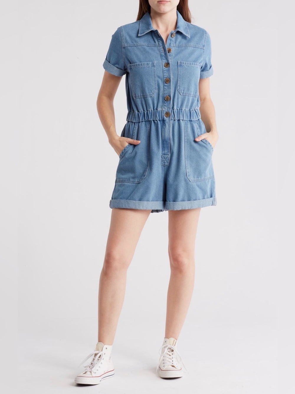 Vigoss Denim Romper
